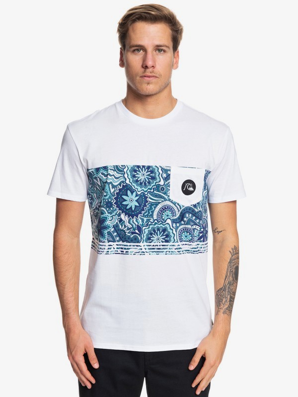 quiksilver, Dreamer Pocket Tee, WHITE (wbb0) 0 Dreamer Pocket Tee White EQYZT05370 Quiksilver