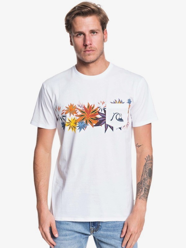 quiksilver, Timeline Pocket Tee, WHITE (wbb0) 0 Timeline Pocket Tee White EQYZT05432 Quiksilver