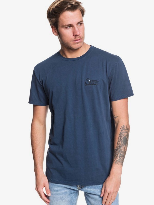 quiksilver, Bouncing Heart Tee, MOONLIT OCEAN (byk0) 0 Bouncing Heart Tee Blue EQYZT05433 Quiksilver