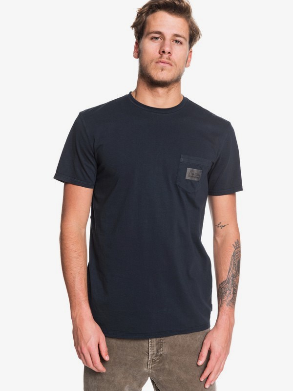 quiksilver, Above The Lip Pocket Tee, BLACK (kvj0) 0 Above The Lip Pocket Tee Black EQYZT05439 Quiksilver