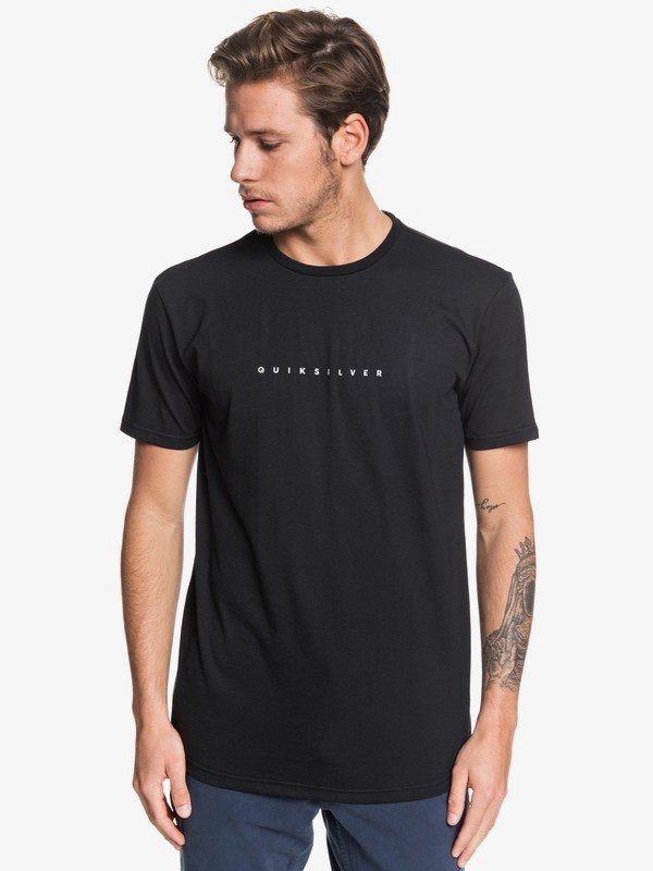 quiksilver, Night Tract Tee, BLACK (kvj0) 0 Night Tract Tee Black EQYZT05454 Quiksilver