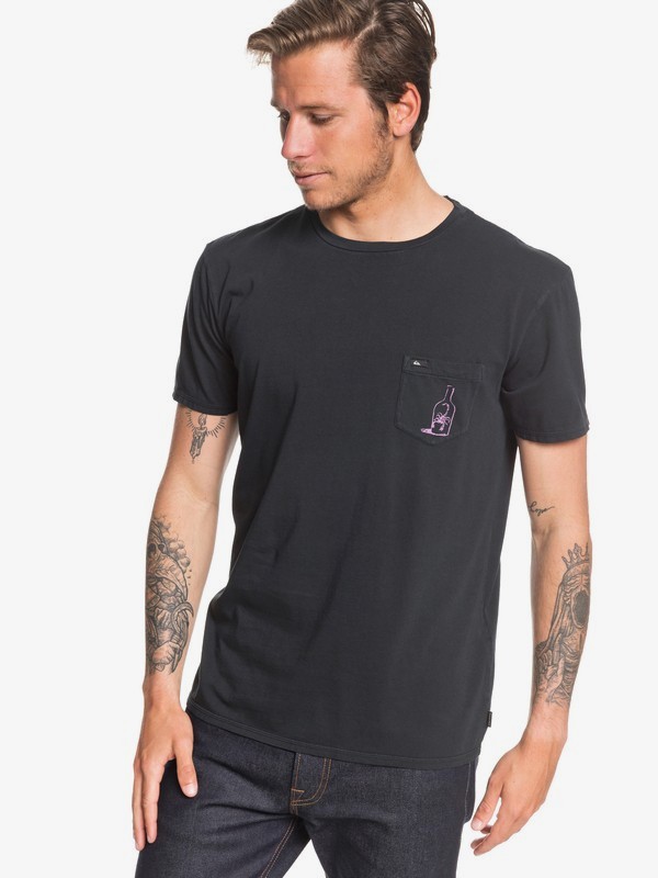 quiksilver, Strange Times Tee, BLACK (kvj0) 0 Strange Times Tee Black EQYZT05649 Quiksilver