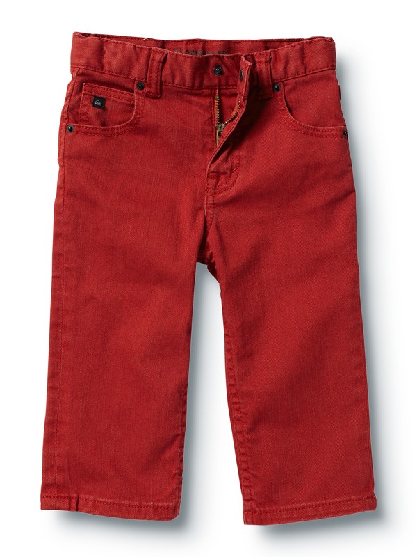 quiksilver, Baby Distortion Jeans, BRICK RED (brk) 0 Baby Distortion Jeans I205629 Quiksilver