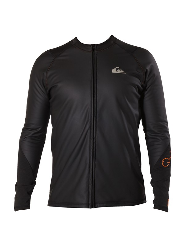 quiksilver, FRONT ZIP SUP JKT, BLACK (blk) 0 FRONT ZIP SUP JKT SA151MF Quiksilver