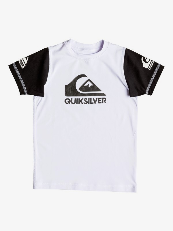 quiksilver, HEATS ON SS, WHITE/BLACK (xwwk) 0 HEATS ON SS UQKWR03038 Quiksilver