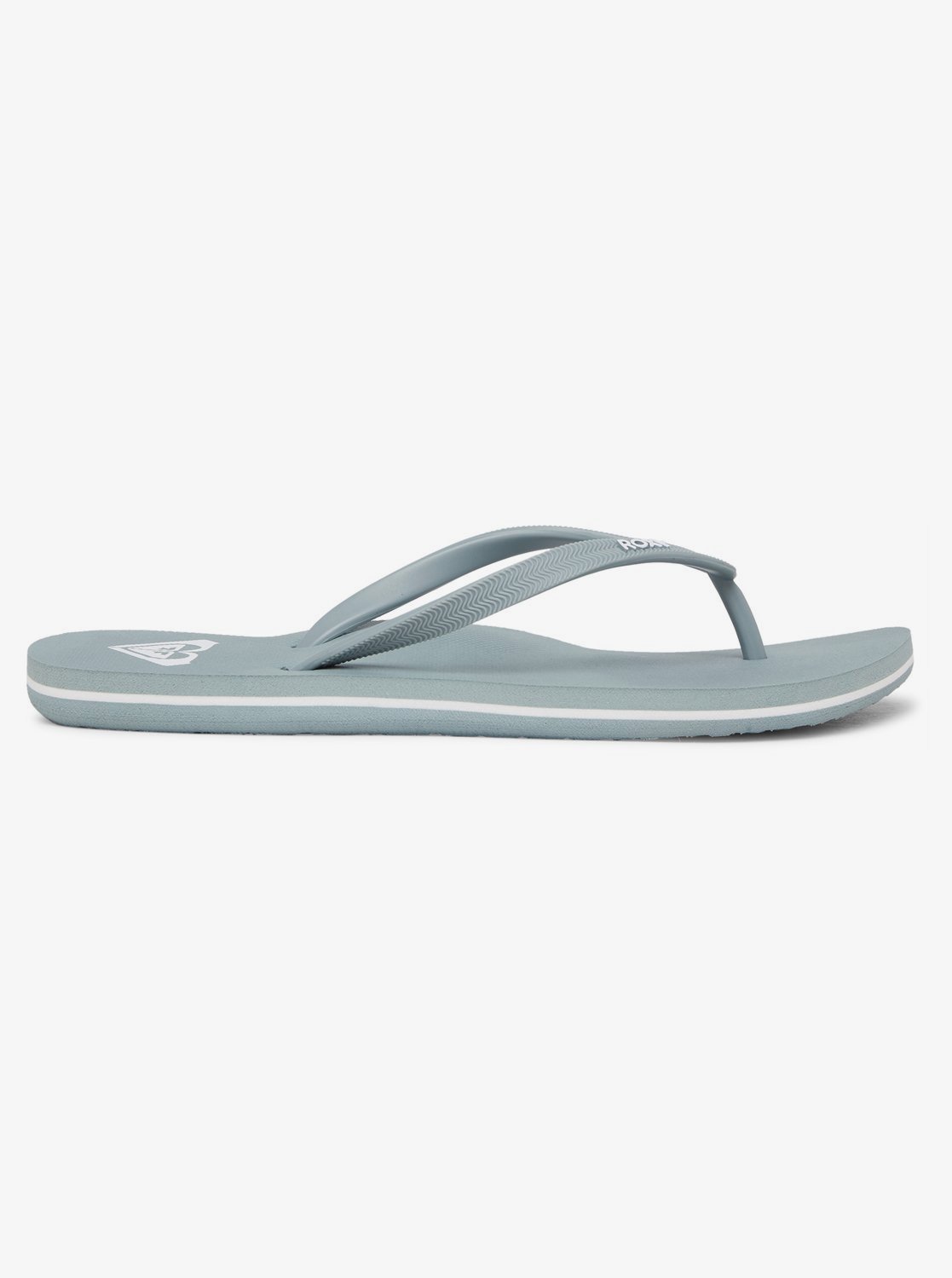 roxy azul flip flops