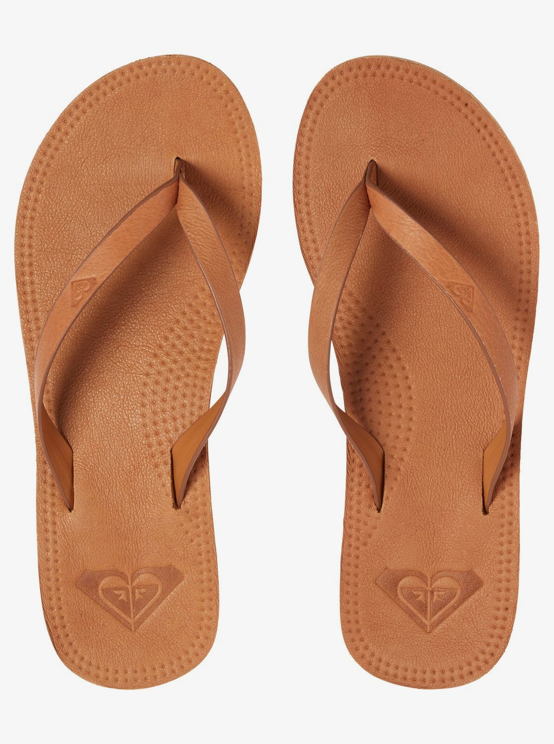 Brinn Tongs en cuir pour Femme ARJL200689 Roxy