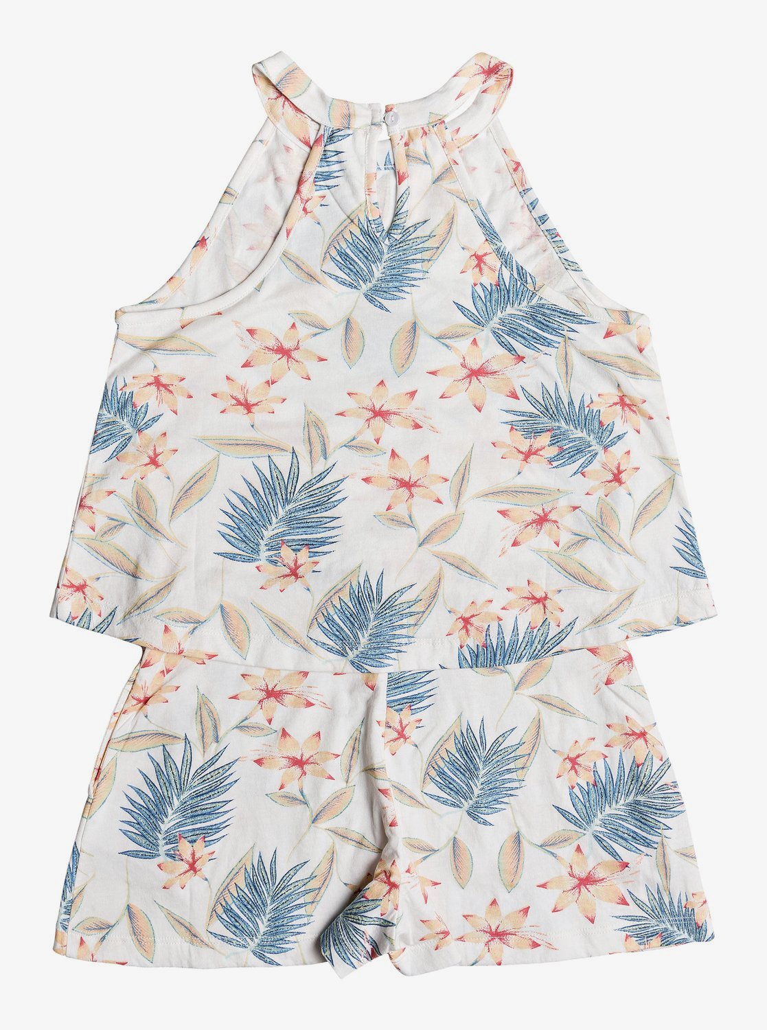Yao Summer Little Girls Cotton Denim Bib Braces Rompers