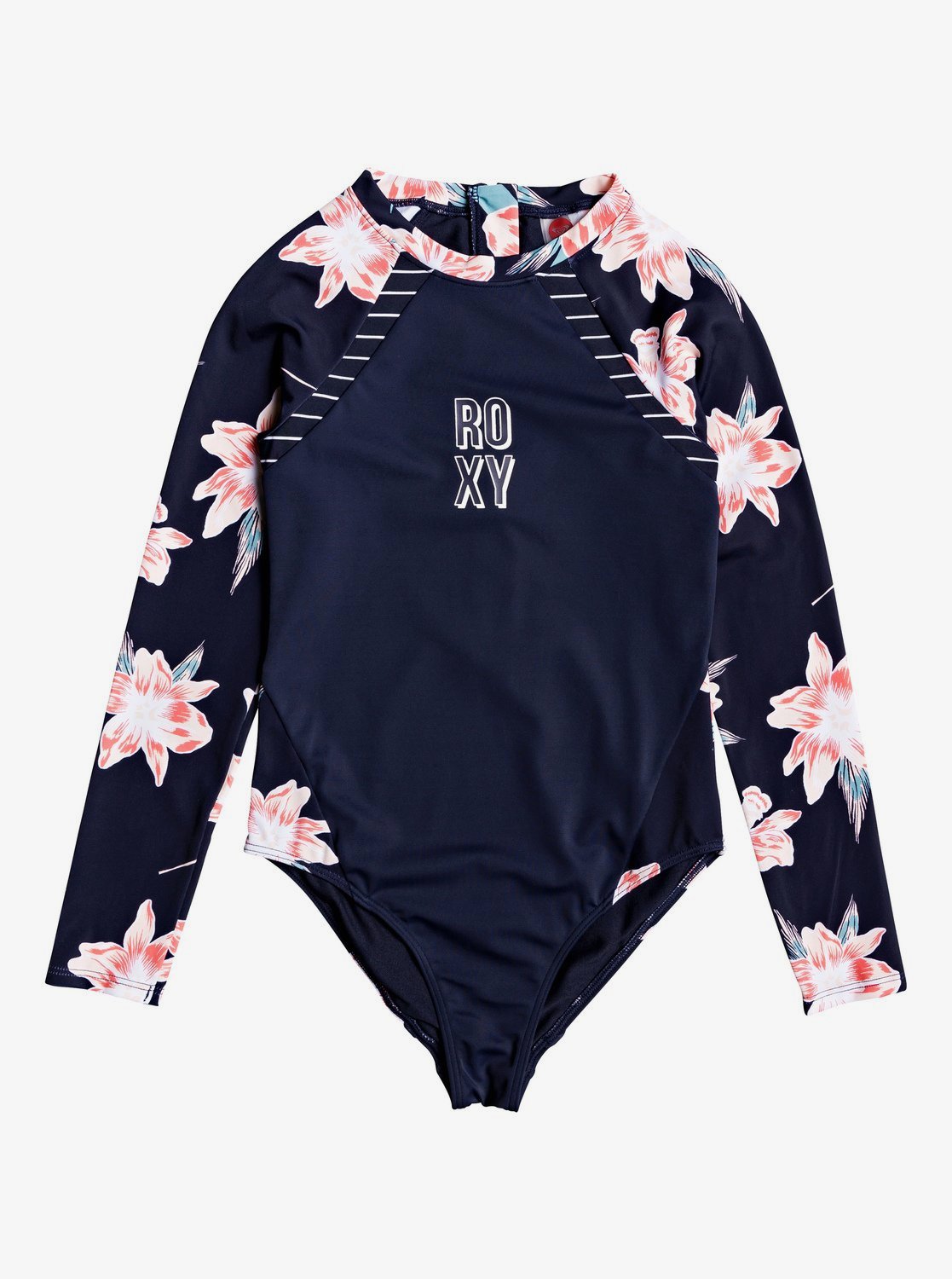 roxy one piece rash guard
