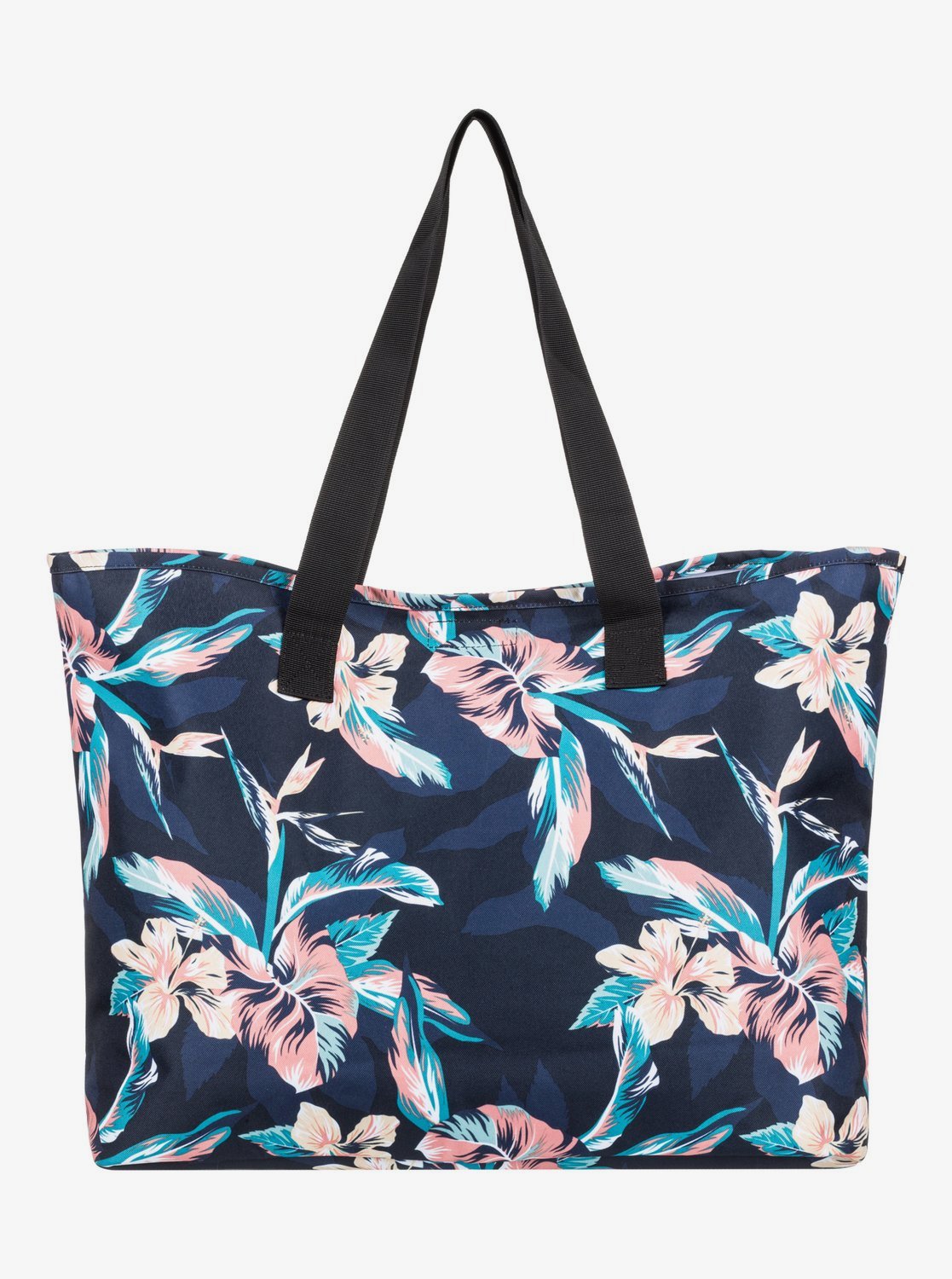 gallery tote with wildflower print