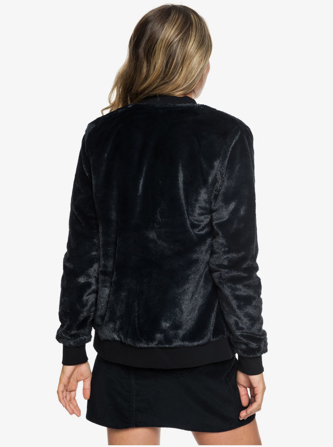 Tropical Rain FauxFur Bomber Jacket ERJFT03872 Roxy