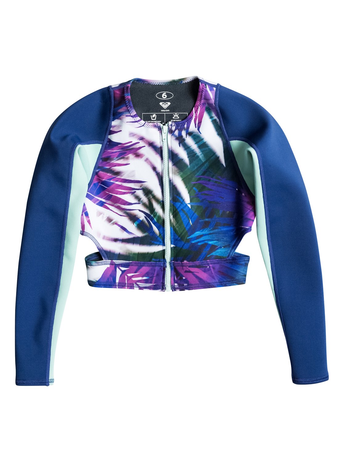 Caribbean Sunset Cropped Wetsuit Jacket ERJW803001 Roxy