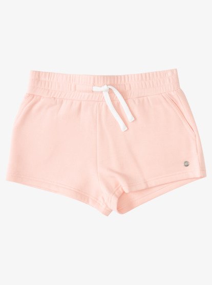 0 Check Out - Short van Joggingstof voor Meisjes Pink ARGFB03010 Roxy