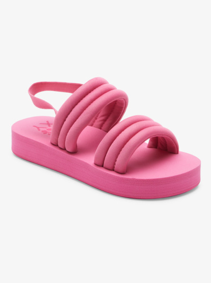 8 Totally Tubular - Sandalias para Chicas Rosa ARGL100361 Roxy