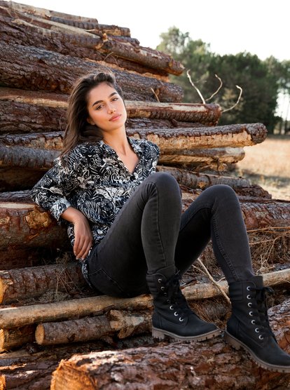 Aldean Faux Leather Boots | Roxy