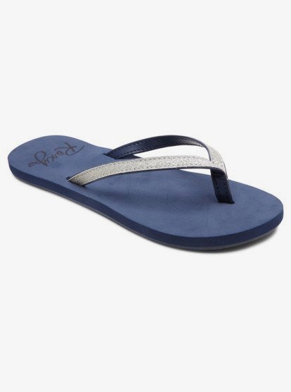 Navy blue store flip flops womens