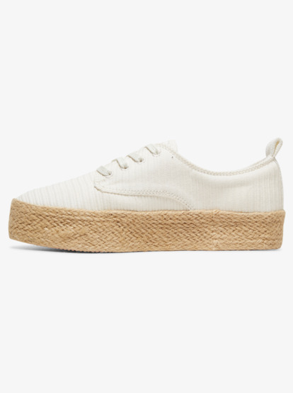 2 Shaka Jute - Plateauschuhe für Frauen Weiss ARJS300335 Roxy