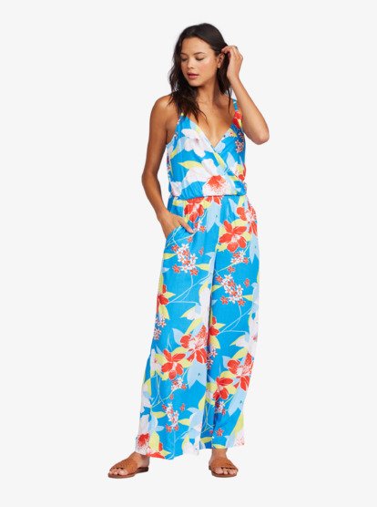 4 Look Again - Jumpsuit for Women Blue ARJWD03373 Roxy