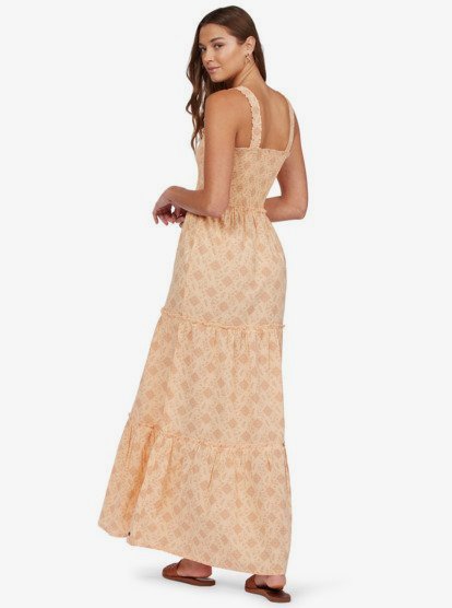 4 Festival Dreams 2021 - Robe midi pour Femme Orange ARJWD03423 Roxy