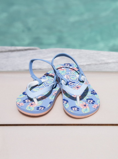 Roxy girls cheap flip flops