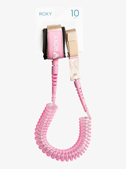 0 Molokai 10' - SUP Surfboard Leash for Women Pink EGL21RLMK1 Roxy