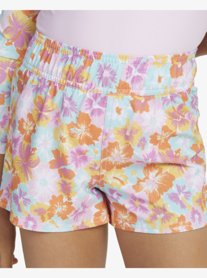 Girls 6-16 Basic Solid Board Shorts