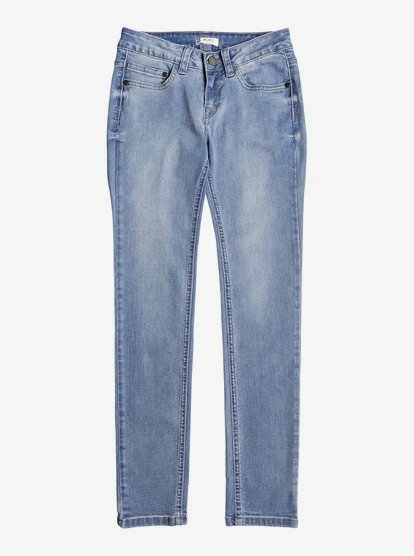 0 La Luna Llena - Jeans mit Slim Fit für Mädchen 8-16 Blau ERGDP03048 Roxy