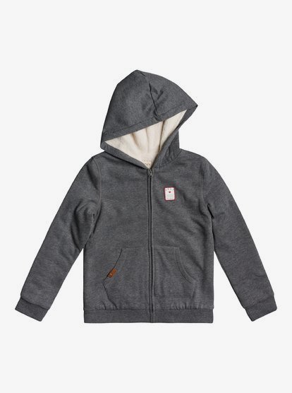 Girls sherpa store hoodie