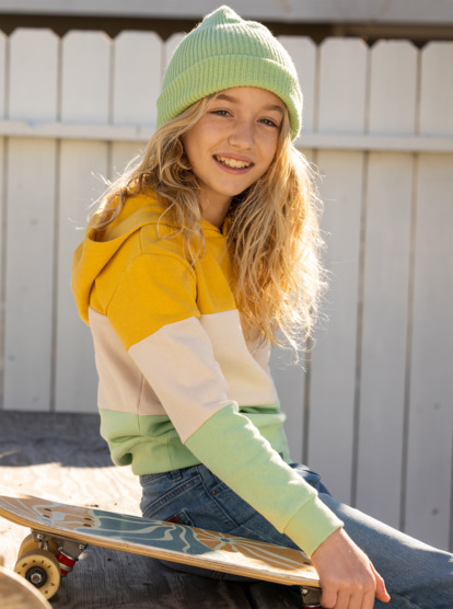 1 Down The River 2022 - Hoodie for Girls Green ERGFT03761 Roxy