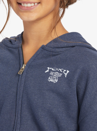 3 Better Mistakes B - Hoodie met Rits voor Meisjes (10-16 jaar) Blue ERGFT03900 Roxy