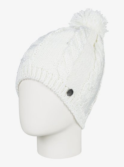 Shooting Star Muts Met Pom Voor Meisjes 8 16 White Roxy roxy kopen in de aanbieding