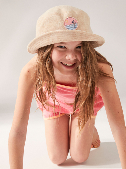 5 Astral Aura - Bucket Hat for Girls Beige ERGHA03279 Roxy