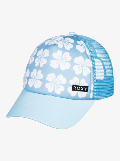 0 Girls Honey Coconut Trucker Cap Blue ERGHA03297 Roxy