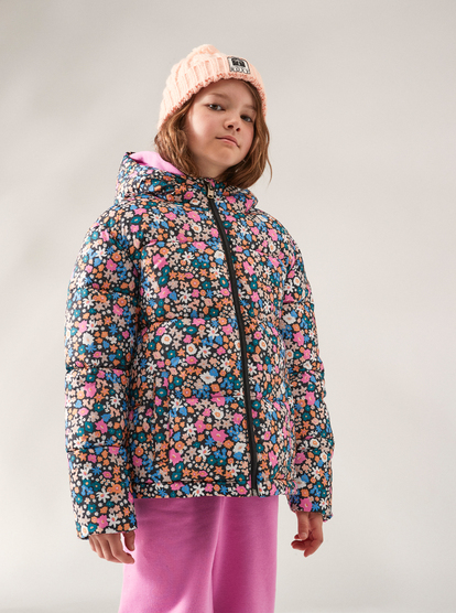 6 Girls 4-16 Start Me Up Puffer Jacket  ERGJK03112 Roxy