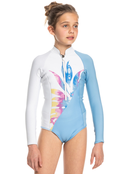 1.5mm POP SURF Cheeky - Long Sleeve Springsuit for Girls 8-16 | Roxy