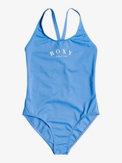 0 Just Good Vibes - Bañador entero para Chicas 8-16 Azul ERGX103127 Roxy