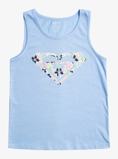 0 There Is Life - Regular Vest Top for Girls 4-16 Blue ERGZT04038 Roxy