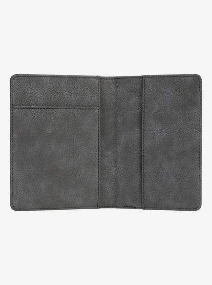 1 Live Your Dreams - Faux Leather Passport Cover Black ERJAA03546 Roxy