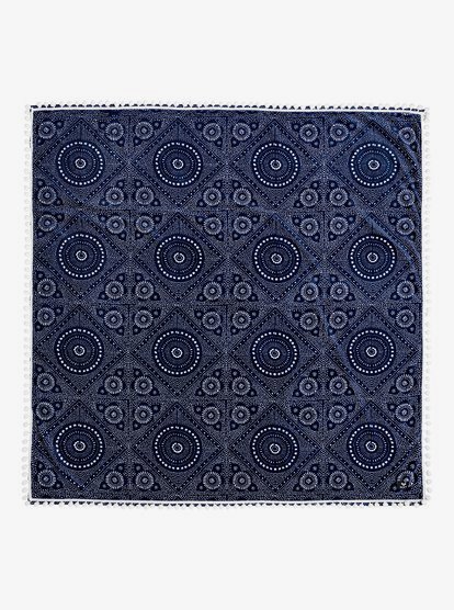 Trust Your Soul Vierkant Strandlaken Blue Roxy roxy kopen in de aanbieding