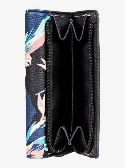 1 Hazy Daze - Tri-Fold Wallet Preto ERJAA03712 Roxy