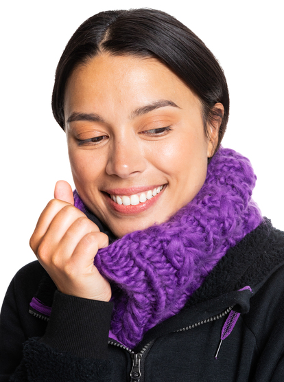 0 Winter - Neck Warmer for Women Purple ERJAA03871 Roxy