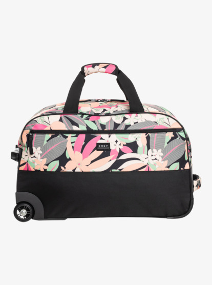 Pink duffle cheap bag with wheels