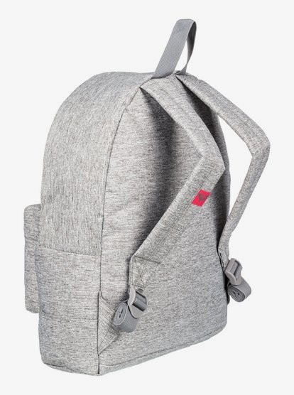 Grey roxy deals backpack