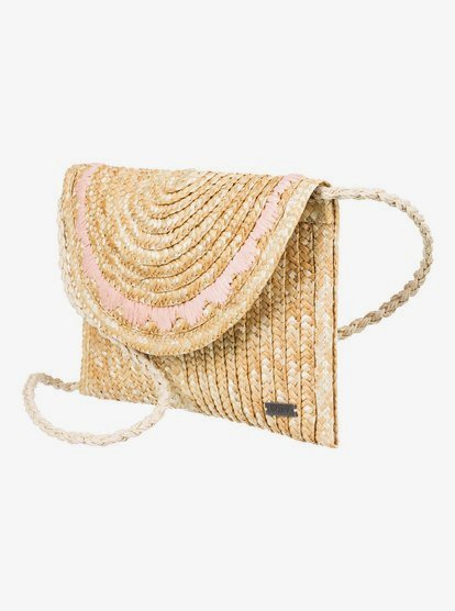 1 Salty But Sweet 0.5L - Small Straw Shoulder Bag Yellow ERJBP04097 Roxy