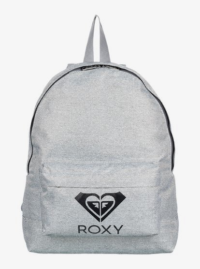 0 Sugar Baby Solid 16L - Kleine Rugzak Gray ERJBP04162 Roxy