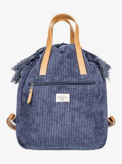 0 Little Hippie 20L - Corduroy Backpack Blue ERJBP04197 Roxy