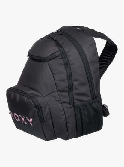 1 Shadow Swell Logo 24L Medium Backpack Black ERJBP04505 Roxy