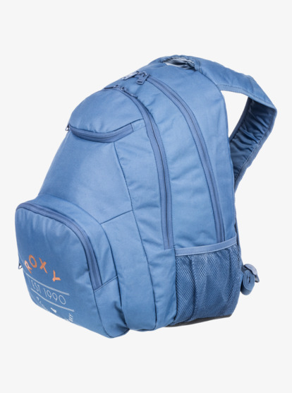 1 Shadow Swell Logo 24L Backpack Blue ERJBP04562 Roxy