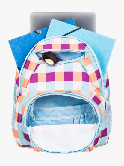 3 Shadow Swell Printed 24L - Mittelgroßer Rucksack für Frauen Blau ERJBP04662 Roxy