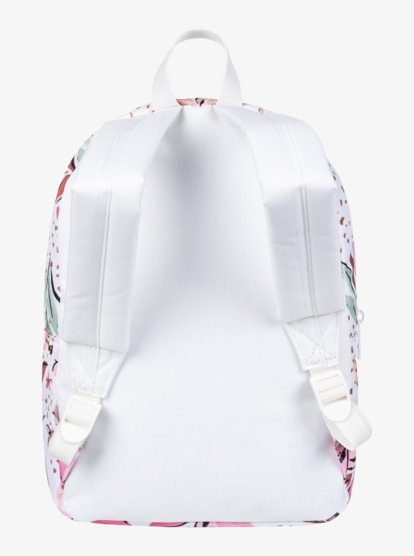 2 Always Core Printed 8L - Mochila Súper-Pequeña para Mujer Blanco ERJBP04739 Roxy